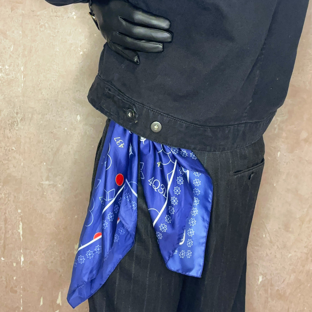 Monogram Satin Scarf