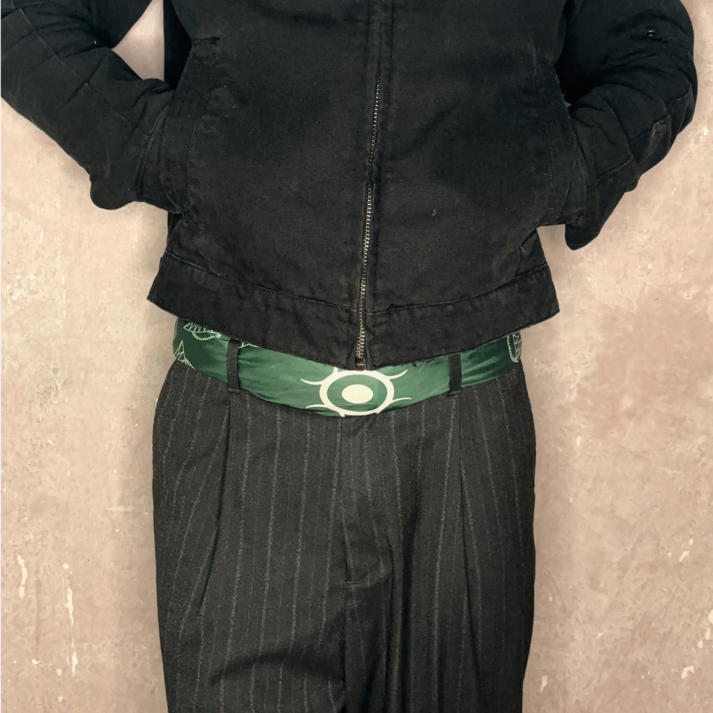 Lotus Bloom Satin Scarf