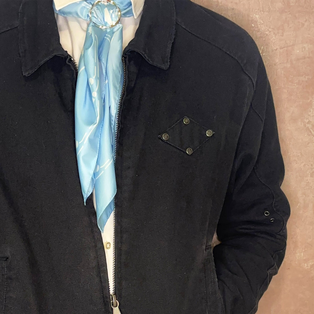 Celestial Orbit Satin Scarf