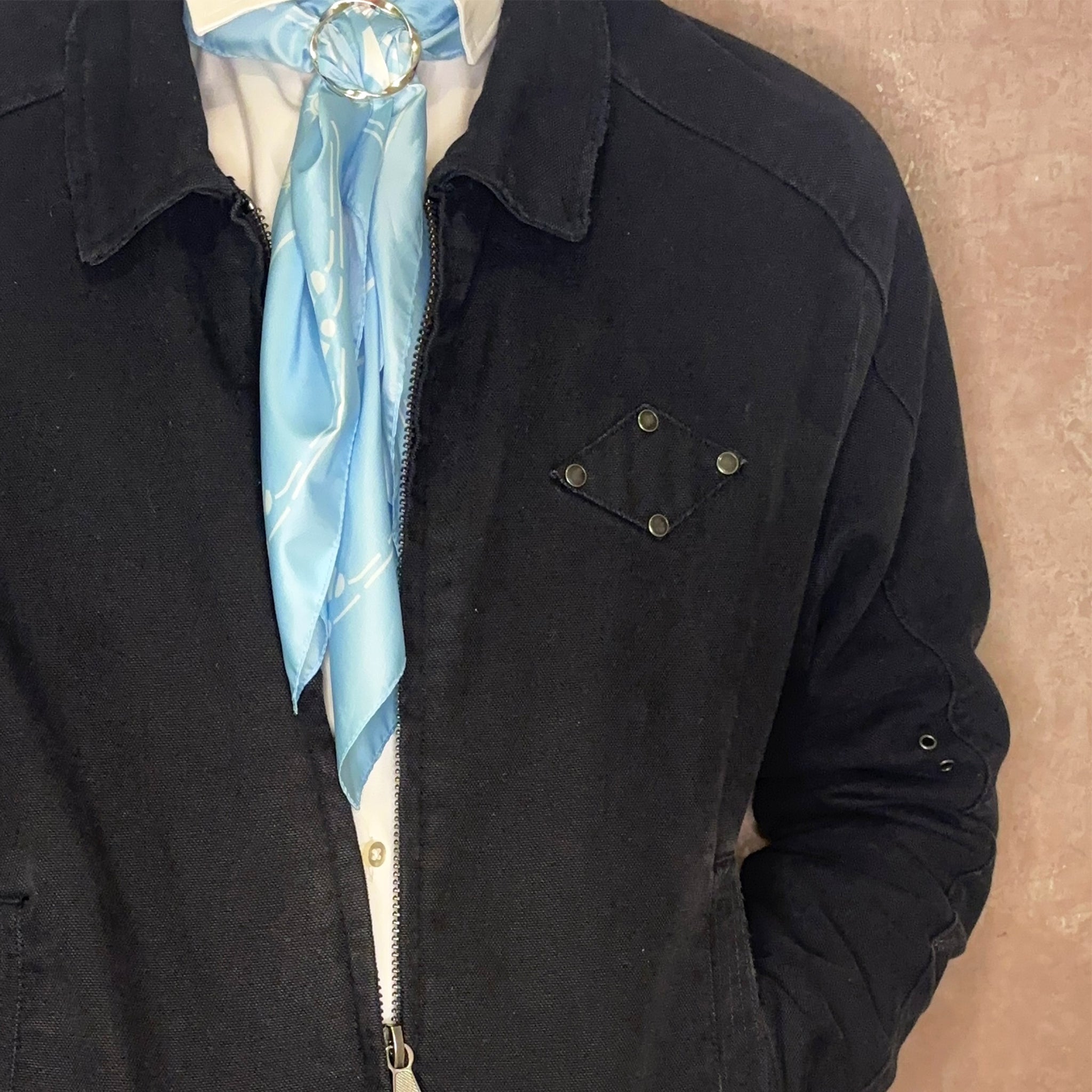 Celestial Orbit Satin Scarf