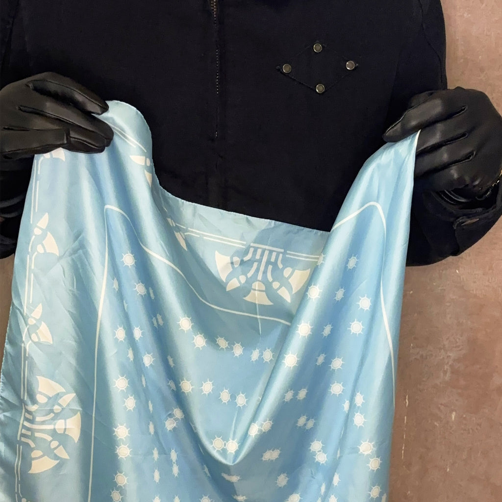 Celestial Orbit Satin Scarf